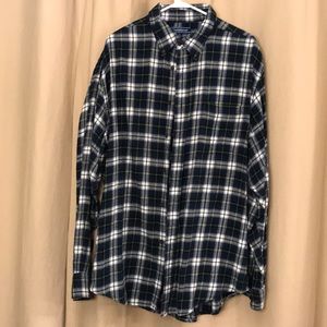Croft & Barrow Men’s Button Down Flannel Shirt